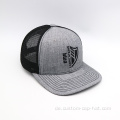 Markenstil Mesh grau gestickter Trucker Hut